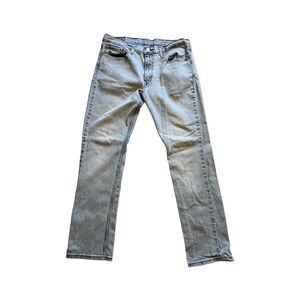 Levis 511 Jeans Mens 36x32 Light Blue Denim Slim Straight